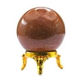 thumbnail image 1 of Red Goldstone Crystal Ball Sphere 1.5" Inches, 1 of 5
