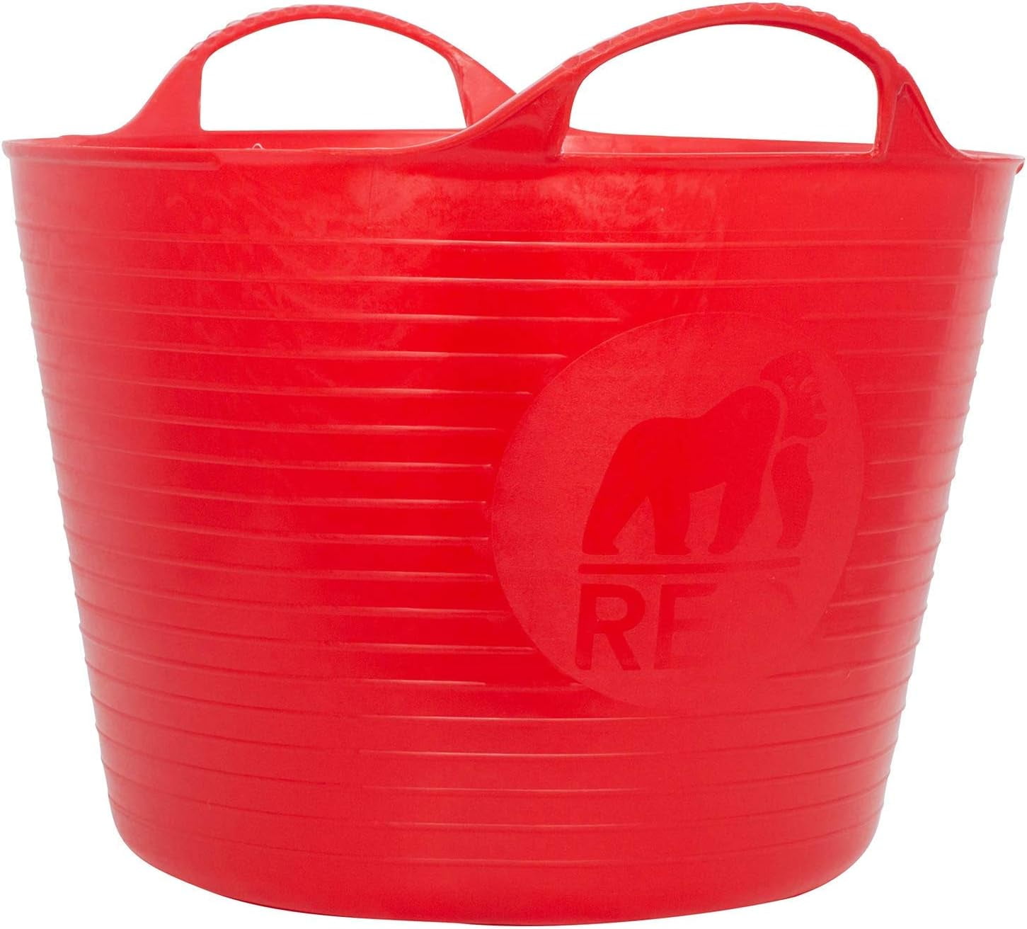Red Gorilla Small Flexible Plastic Tub, Toy Storage, Laundry, Gardening