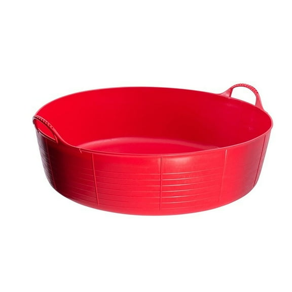 Red Gorilla Tubtrug Large Shallow Red 35L
