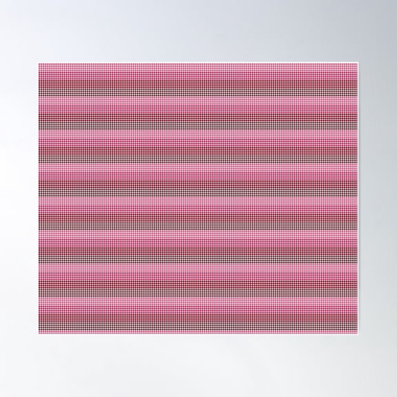 Red Gradient Dots Retro Pattern Poster Wall Art, Modern Wall Decor For Living Room Bedroom, 8x12 UNFRAMED