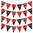 thumbnail image 1 of Red Graduation Banner Pennant 2 Pack - Red Graduation Party Decorations, 1 of 7