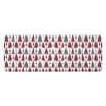thumbnail image 1 of Red and Gray Christmas Tree Pattern Kitchen Rug Mat,Kitchen Runner Rugs Non Skid Washable,Decorative Kitchen Floor Mats for Kitchen,Sink,Laundry,17"x47.2", 1 of 7