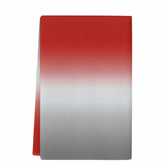 Red Gray Ombre Kitchen Towels Set of 1, Absorbent Microfiber Dish Tea Towels with Hanging Loop, Modern Gradient Abstract Art Resuable Hand Towel for Home Kitchen Cooking Cleaning 18"x28"