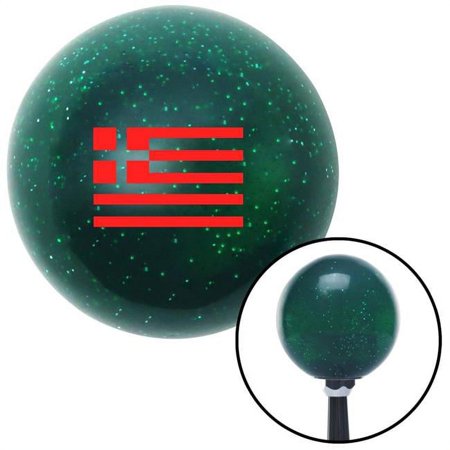 Red Greece Green Metal Flake Shift Knob with M16 x 1.5 Insert Shifter Auto Manual
