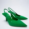 thumbnail image 1 of high heel sandals beach (Red/Green/Black/Purple) Contracted after ultra-high with shallow mouth pointed strappy  out a single shoe heels pedicure show thin women's s, 1 of 9