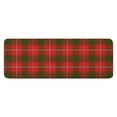 thumbnail image 1 of Red Green Checkerboard Checkered Pattern Kitchen Rug Mat,Kitchen Runner Rugs Non Skid Washable,Decorative Kitchen Floor Mats for Kitchen,Sink,Laundry,17"x47.2", 1 of 7
