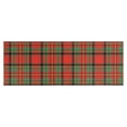 thumbnail image 1 of Red Green Checkerboard Checkered Pattern Kitchen Rug Mat,Kitchen Runner Rugs Non Skid Washable,Decorative Kitchen Floor Mats for Kitchen,Sink,Laundry,17"X47", 1 of 5