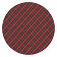 thumbnail image 1 of Red and Green Checkerboard Checkered Pattern Round Fitted Tablecloth with Elastic Edge,Dining Table Cover Waterproof,Outdoor Round Tablecloth for Camping,Dining,Indoor and Outdoor, 1 of 7