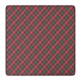 thumbnail image 1 of Red and Green Checkerboard Checkered Pattern Square Fitted Tablecloth with Elastic Edge,Square Table Cover,Washable Elastic Table Cover for Home Kitchen Party Decor 36"x36", 1 of 6