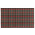 thumbnail image 1 of Red Green Checkerboard Red Pattern Indoor Door Mat 17"x30", Washable Non-Slip Decorative Rug for Entrance, Kitchen, Bathroom, 1 of 6