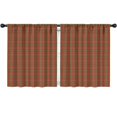thumbnail image 1 of Red Green Checkerboard Red Pattern Kids Curtains,Childrens Insulated Curtains Set Of 2,Bedroom Essentials,Teen Room Decor 52"X63", 1 of 5