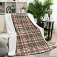 thumbnail image 1 of Red and Green Christmas Plaid Pattern Blanket,Comfortable Soft Flannel Throw Blanket,All Season,Warm Lightweight Blankets for Sofa Bed Couch Living Room Chair,50"x60", 1 of 4