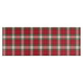thumbnail image 1 of Red and Green Christmas Plaid Pattern Kitchen Rug Mat,Kitchen Runner Rugs Non Skid Washable,Decorative Kitchen Floor Mats for Kitchen,Sink,Laundry,17"X47", 1 of 5
