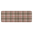 thumbnail image 1 of Red and Green Christmas Plaid Pattern Kitchen Rug Mat,Kitchen Runner Rugs Non Skid Washable,Decorative Kitchen Floor Mats for Kitchen,Sink,Laundry,17"x47.2", 1 of 7