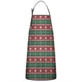 thumbnail image 1 of Red and Green Christmas Snowman Pattern Apron-Garden Aprons for Women with Pockets-Cotton Linen Waterproof Kitchen Cooking Gardening Aprons Adjustable for Kitchen,Cooking,BBQ and Salon 33"x27", 1 of 7