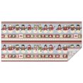 thumbnail image 1 of Red and Green Christmas Snowman Pattern Rectangle Tablecloth 60"x120",Waterproof Polyester Rectangle Table Cloth, Wipeable Spillproof Polyester Tablecloth for Dining, Camping, Indoor and Outdoor, 1 of 6