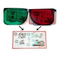 thumbnail image 1 of Red Green Fixed Tranaglyph, Convergence Insufficiency Eye Training Low Vision Chart With Glasses Eye Training Device Stereo Training Cards Visual Correction, 1 of 6