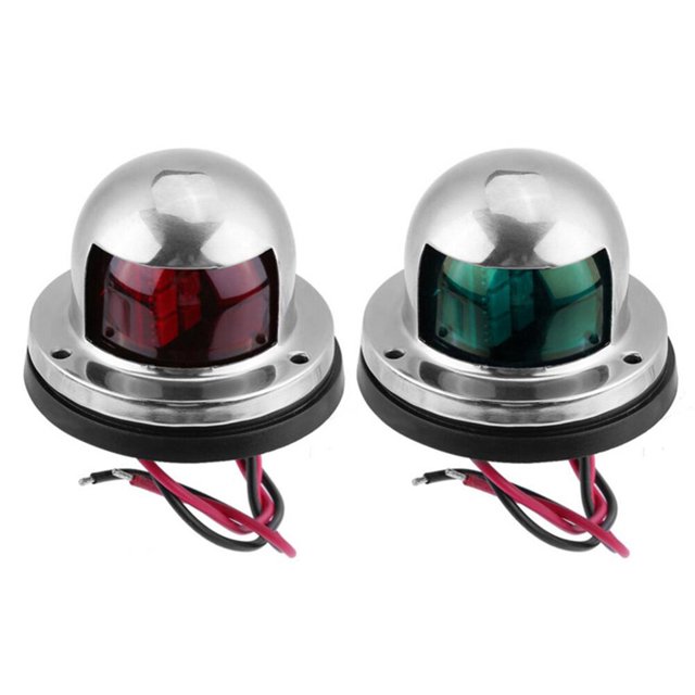 Red Green LED Marine Navigation Light 12V Boat Bow Light Marine Boat ...