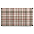 thumbnail image 1 of Red and Green Plaid Christmas Pattern Door Rugs,Washable Non Slip Door Mats Indoor,Decorative Door Mats,Entry Mat Indoor for Entrance,Bedroom,Kitchen,Bathroom,30"x17", 1 of 6