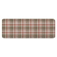 thumbnail image 1 of Red and Green Plaid Christmas Pattern Kitchen Rug Mat,Kitchen Runner Rugs Non Skid Washable,Decorative Kitchen Floor Mats for Kitchen,Sink,Laundry,17"x47.2", 1 of 7