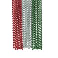 thumbnail image 1 of Red, Green, Silver Beaded Necklaces - Jewelry - 48 Pieces, 1 of 3