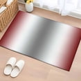 thumbnail image 1 of Red Grey Bathroom Mats 2x3 FT, Non Slip Small Kitchen Mat, Gray Farmhouse Modern Rustic Washable Soft Backed Front Door Throw Rugs Non-Shedding Indoor Outdoor Doormat for Entryway Sink, 1 of 8