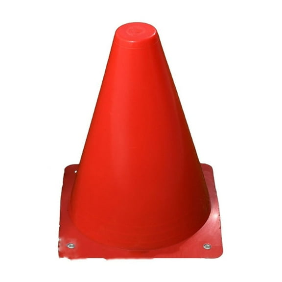 Red Ground Marking Cone - 5.91 inch Height,Durable Plastic,Ideal for Garden Games,Backyard Parties,School Sports,Team Building & Fun Outdoor Activities
