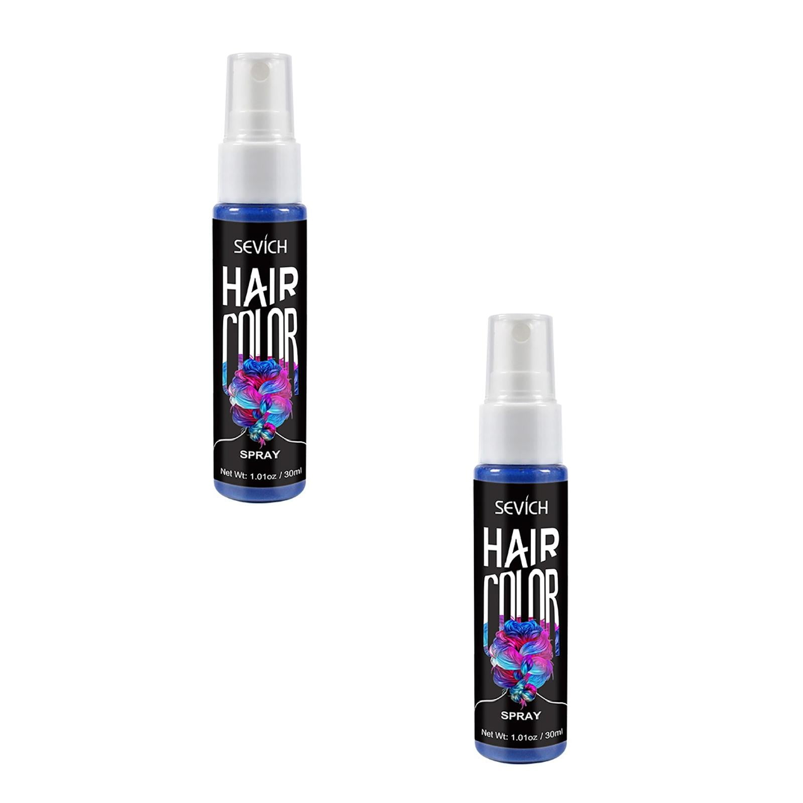 Red Hair Dye, Quick Spray Party Hair 5 Color Hair Spray Instant Hair