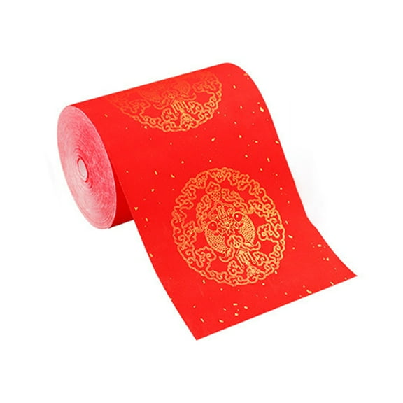 Red Half Ripe Xuan Paper Rice Papers Spring Festival Couplets New Year Ornaments Spring Festival