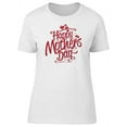 thumbnail image 1 of Red Happy Mothers Day Quote Tee Women's -Image by Shutterstock, 1 of 2