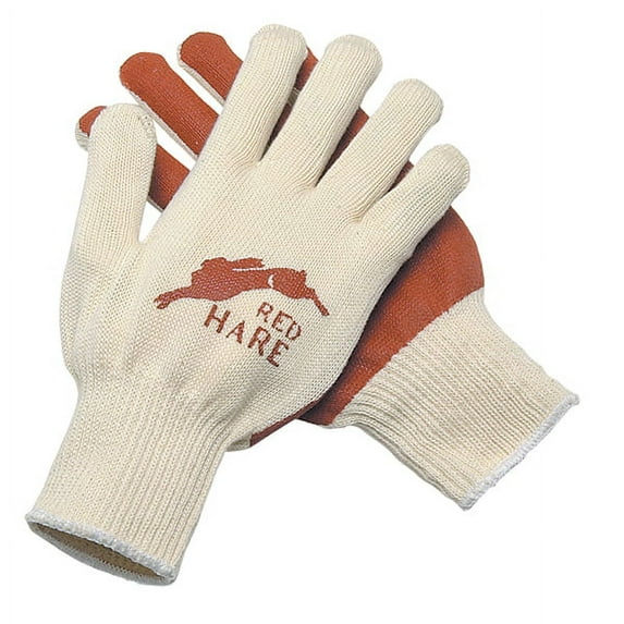Red Hare Nitrile Plam Coated Gloves (5 Dozens)