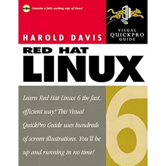 Pre-Owned Red Hat Linux 6 (Visual Quickpro Guide) (Paperback) 0201354373 9780201354379