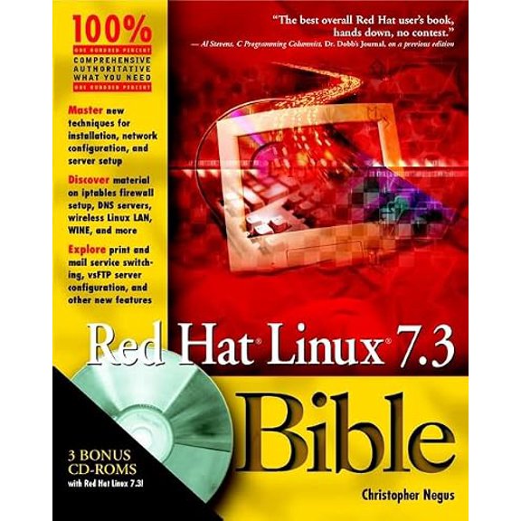 Pre-Owned Red Hat Linux 7.3 Bible (Paperback) 0764549413 9780764549410