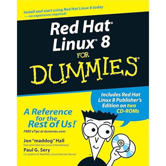 Pre-Owned Red Hat Linux 8 For Dummies (Paperback) 0764516817 9780764516818