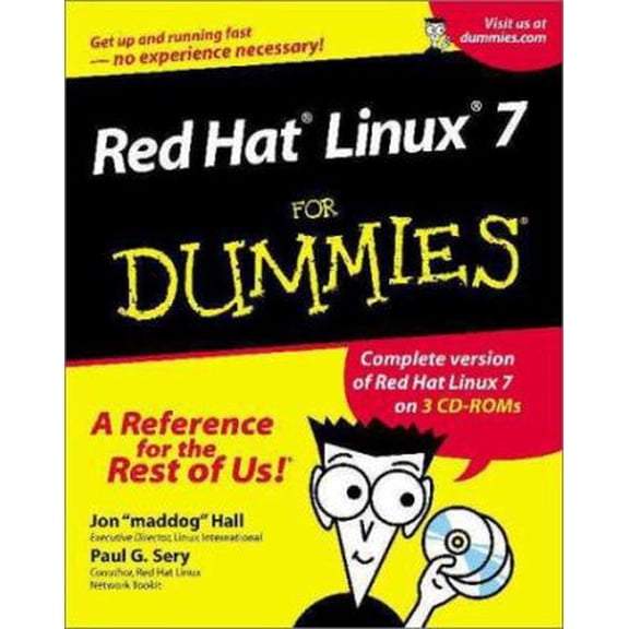 Pre-Owned Red Hat Linux7 For Dummies (Paperback) 0764507958 9780764507953