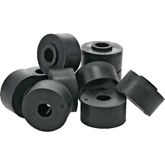 Red Hawk Bushing, PACK OF 10, Rubber Shock Absorber, E-Z-Go - SPN-0008A