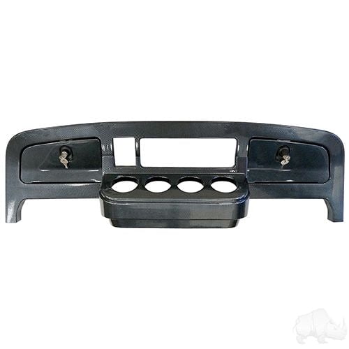 Red Hawk Dash, Carbon Fiber, E-Z-Go TXT 14+ - DASH-0011