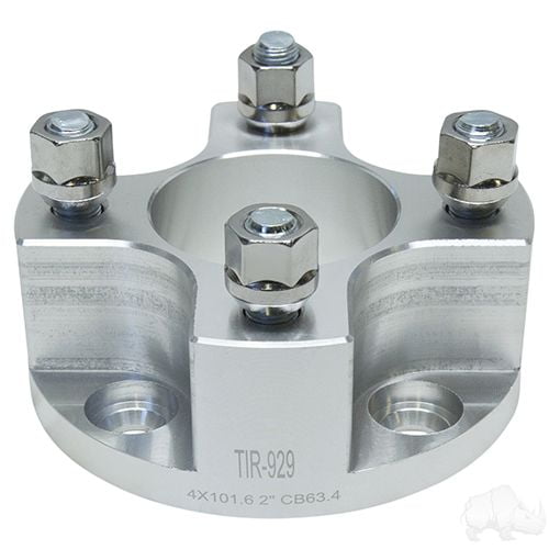 Red Hawk Wheel Spacer Hub, 2 in. w/ Stainless Steel Bolts - TIR-929