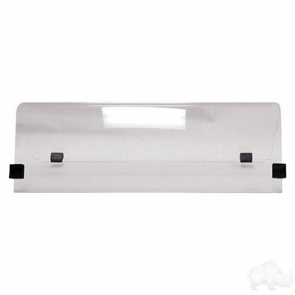 Red Hawk Windshield, Clear 2 Piece, E-Z-Go TXT 14+ - WIN-1024