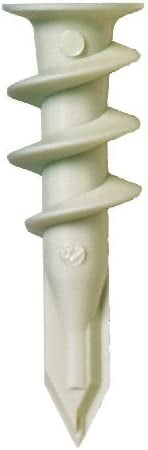 Red Head EZPPL100 E-Z #8 Self-Drilling Plastic Drywall Anchor (100 per Box),