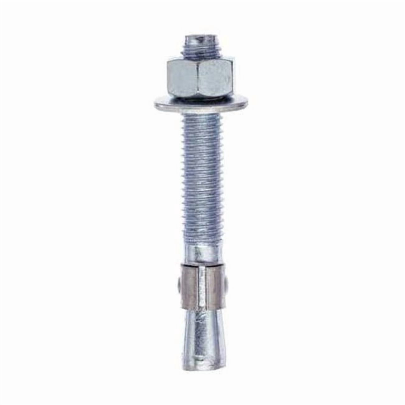 Trubolt Wedge Anchor, 5/8" Dia., 5" L, 316 stainless steel Plain, 10 PK SWW-5850