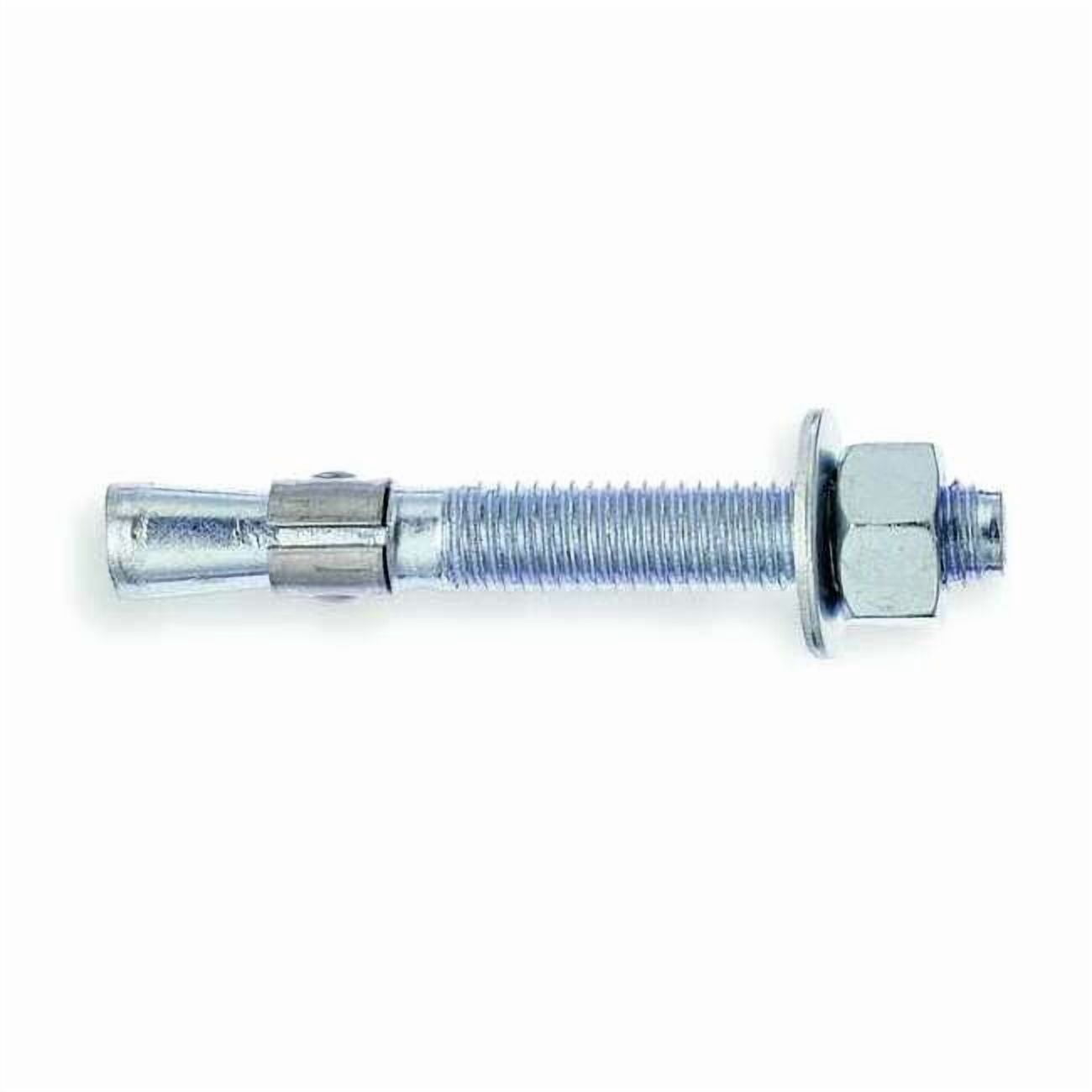 Trubolt Wedge Anchor, 5/8" Dia., 8-1/2" L, Carbon Steel Zinc Plated, 10 PK WS-5884