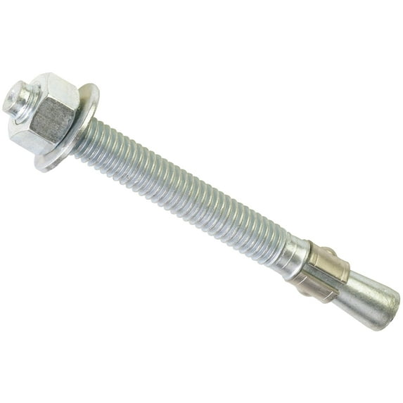 Red Head Wedge Anchor - Zinc Coating, Concrete Anchor - Gray