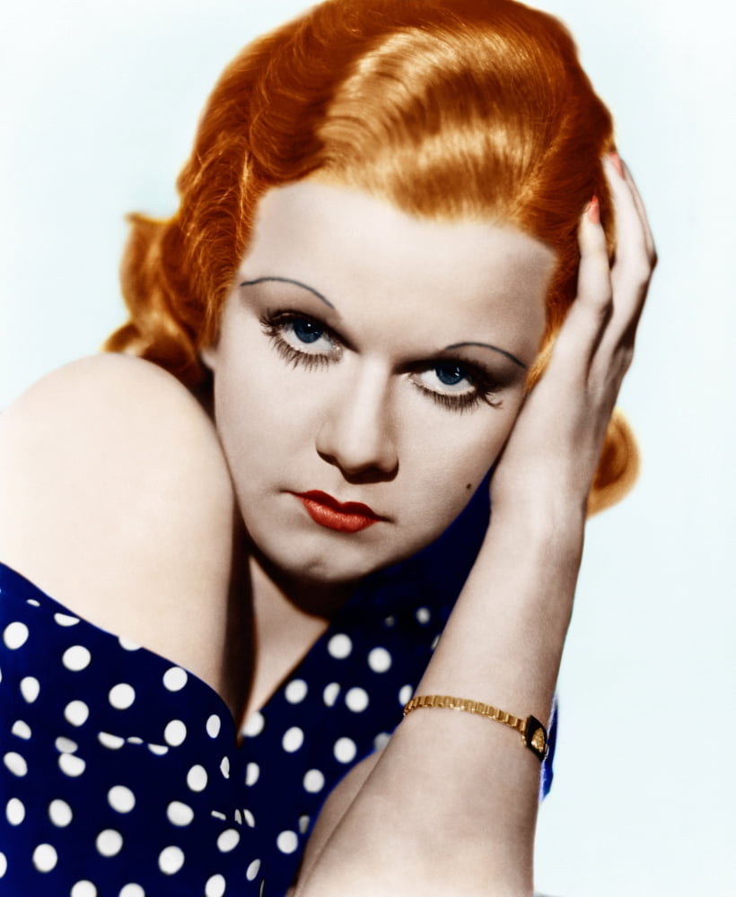 Red-Headed Woman Canvas Art - (16 x 20)