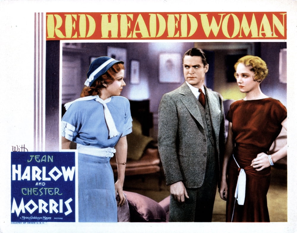 Red-Headed Woman Canvas Art - (28 x 22)
