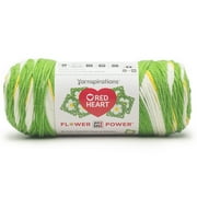 Red Heart All In One Granny Square Yarn-FLOWER FIELD