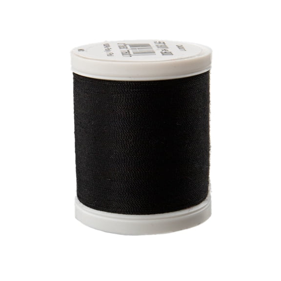 Red Heart All Purpose Sewing Thread - Black - 6 Pack