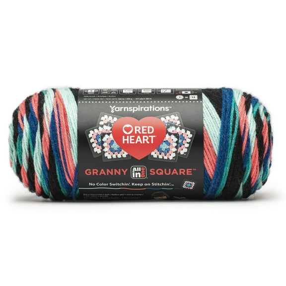 Red Heart All in One Granny Square-Pop Culture