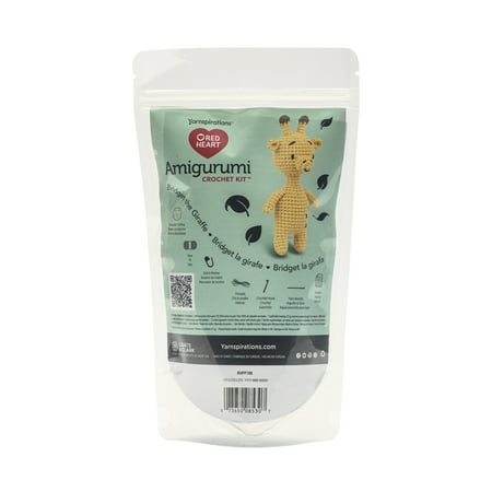 Red Heart Amigurumi Crochet Kit, Bridget the Giraffe