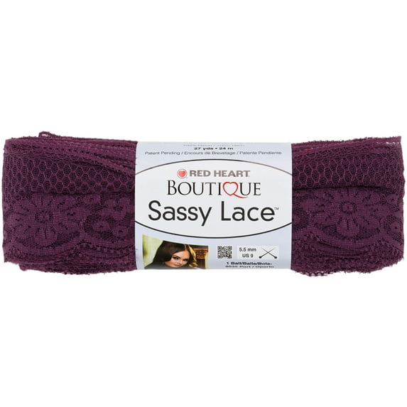 Red Heart Boutique Sassy Lace Yarn-Port
